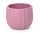 Deco kerámia kaspó - matt - rózsaszín - 13,5x12cm