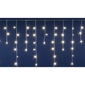   JÉGCSAP FÉNYFÜGGÖNY, SOROLHATÓ 400 LED KÜLTÉRI 10 M hidegfehér