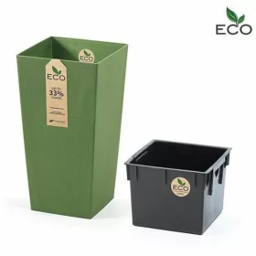 ECO virágkaspó 2 in 1 - zöld 