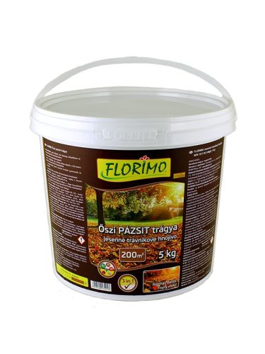 FLORIMO őszi pázsit trágya /vödör/ 5kg