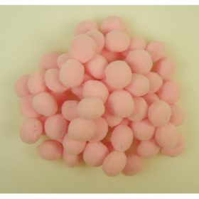 Kasmir golyó - 2 cm - világos rózsaszín