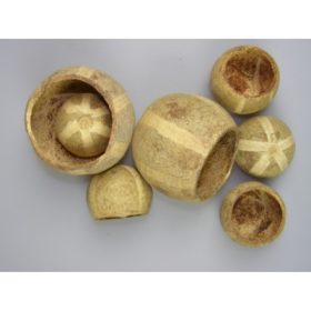 Bell cup - csíkos - natúr