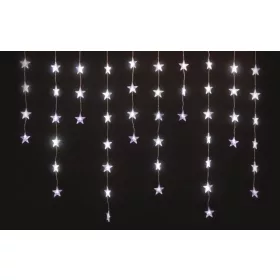 LED-es csillag fényfüggöny hidegfehér 1.35 m beltéri