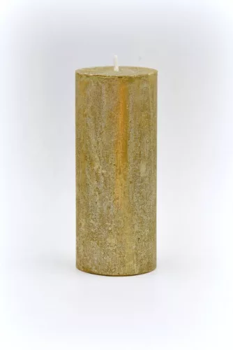 Henger Gyertya - Arany - 4 DB - 5 x 12 cm