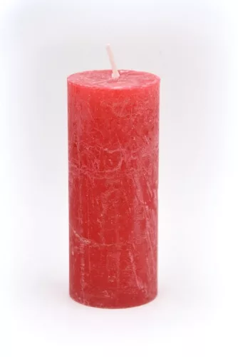 Henger Gyertya - Piros - 4 DB - 5 x 12 cm