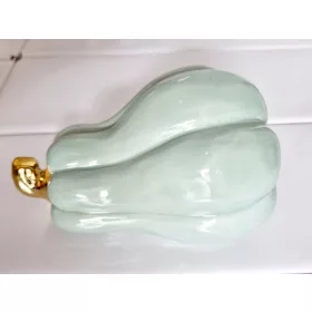 Kerámia tök - fekvő - menta