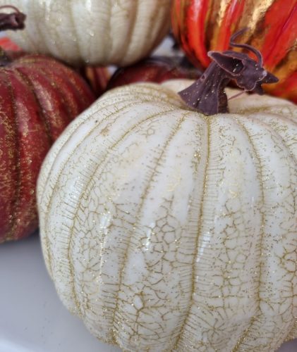 Dekor tök - fehér
