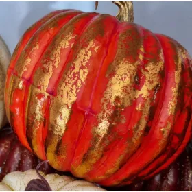 Dekor tök - narancs