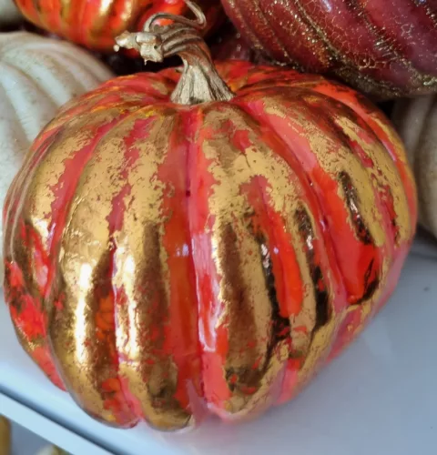 Dekor tök - narancs