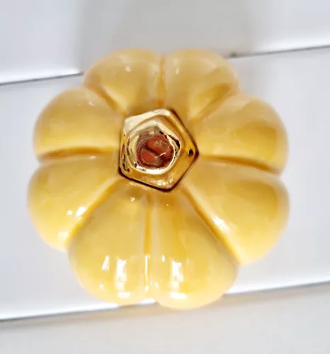 Kerámia tök - sárga 